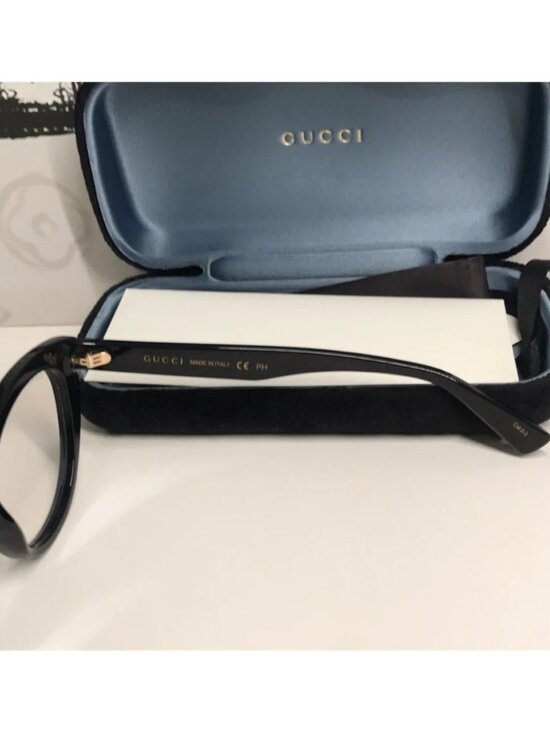 Luxury New Authentic Gucci GG1172S 001 Cat-Eye Sunglasses main image 12
